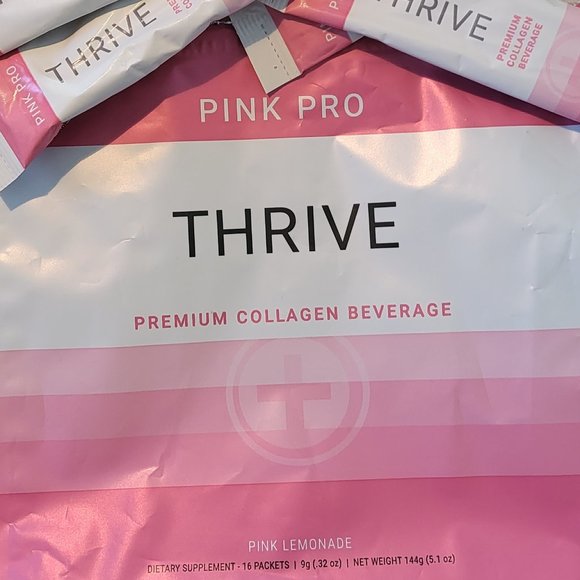 LeVel THRIVE Plus - Pink Pro Collagen (4 Single Stick Sample Packs) - Picture 2 of 3